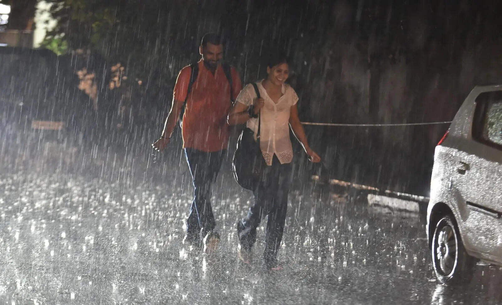 Rain, hail cool Gurgaon after scorching day