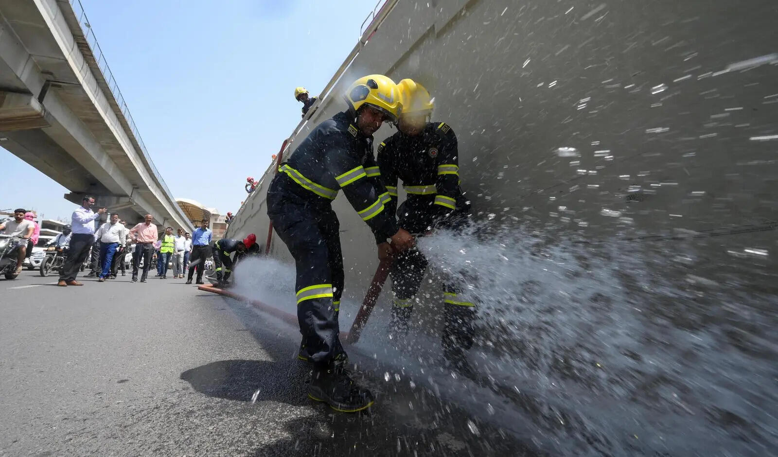 Ahead of monsoon, city conducts flood mock drill at key waterlogging hotspots