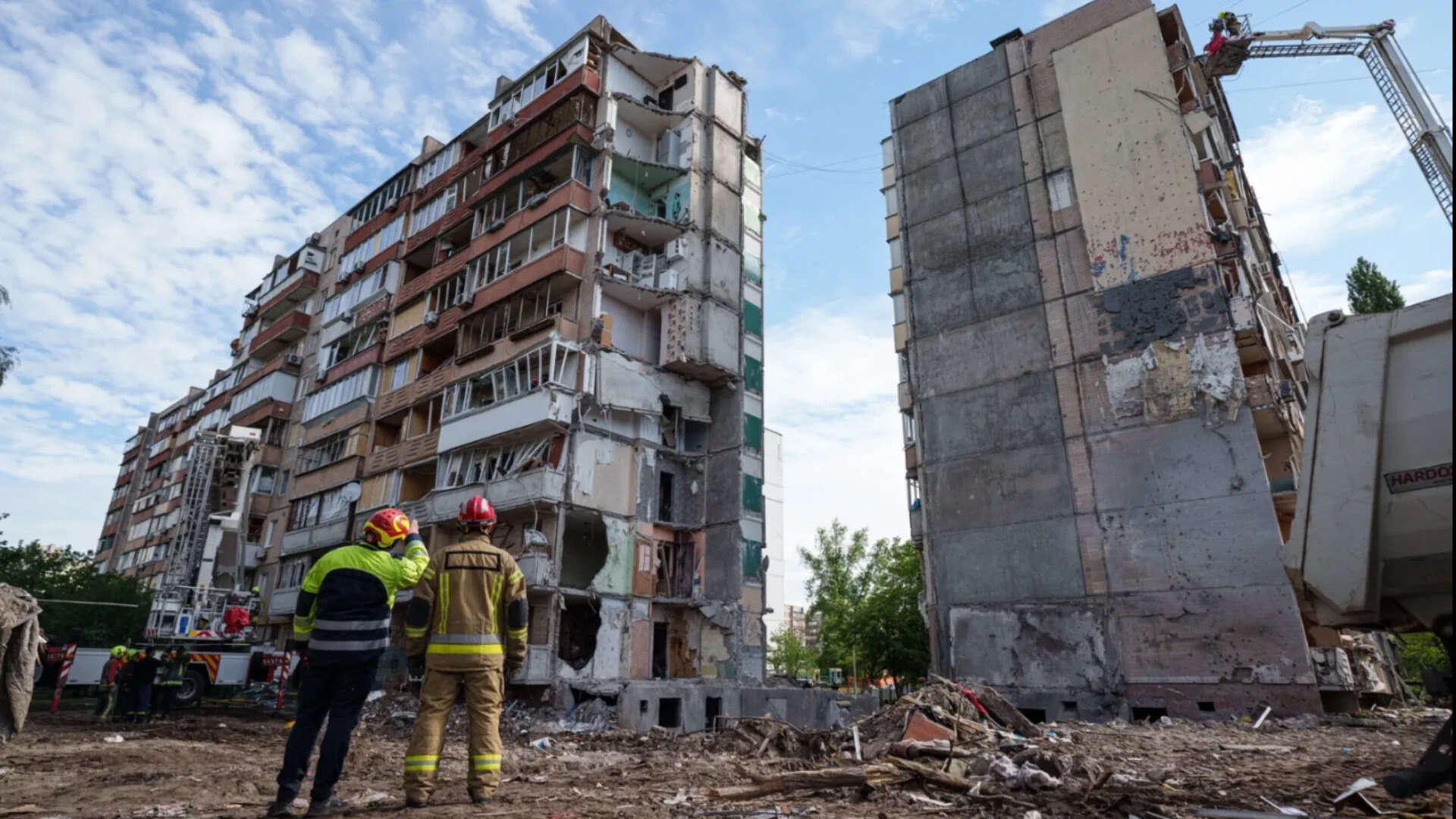 Death toll in attack on Kyiv apartment building now stands at 24