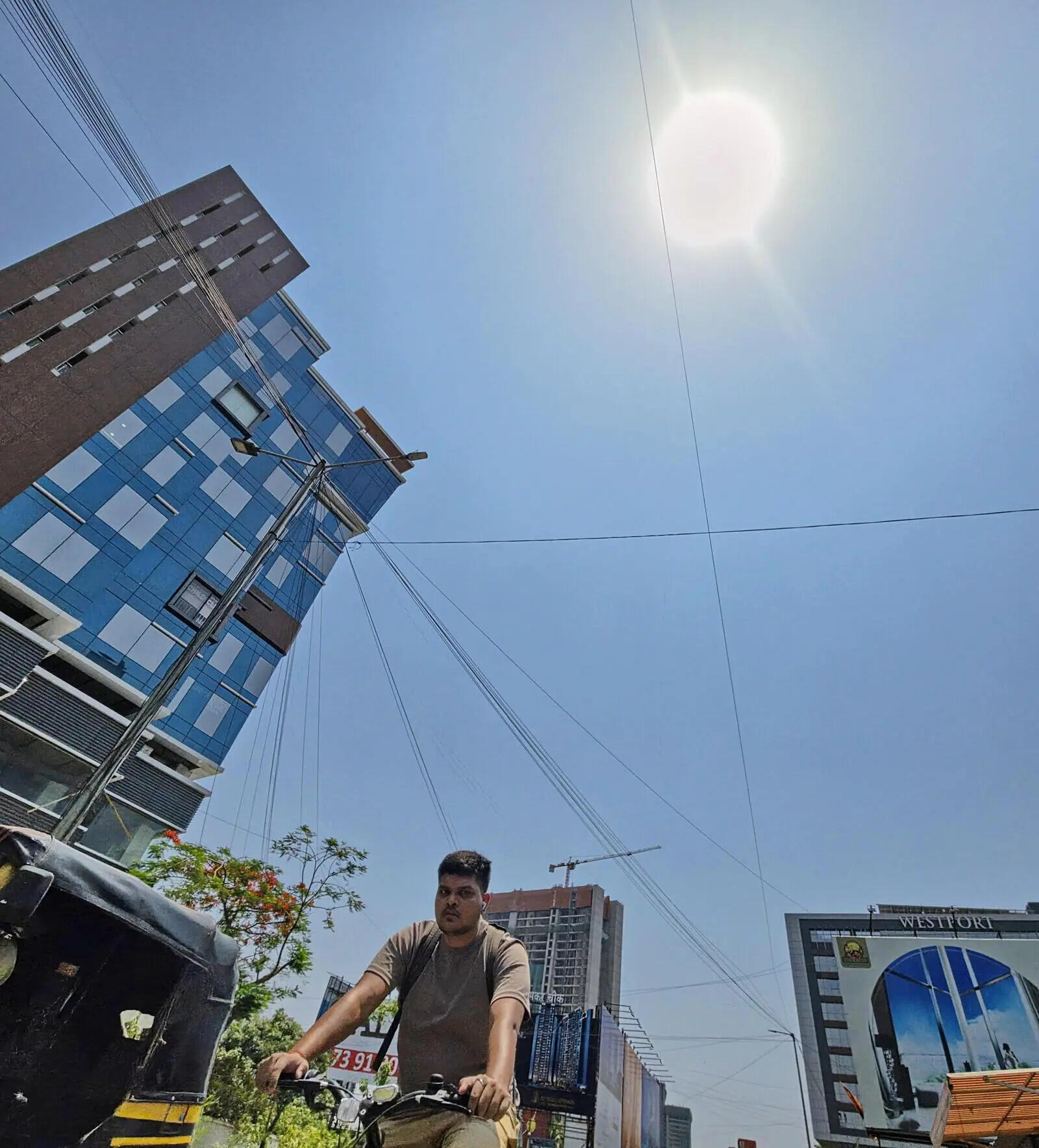 Heat eases marginally in city, but temperatures stay above normal; no rain relief likely