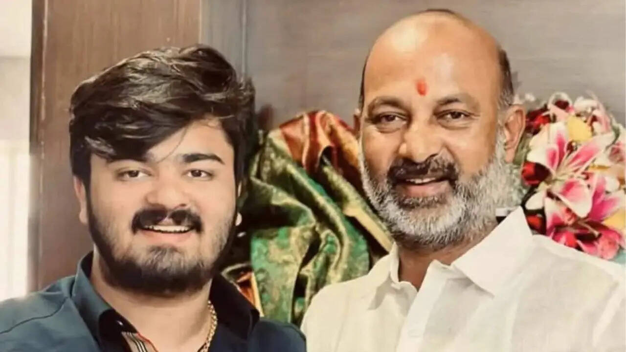 With No HC Relief, Union Minister Bandi Sanjay's Son Finally Surrenders