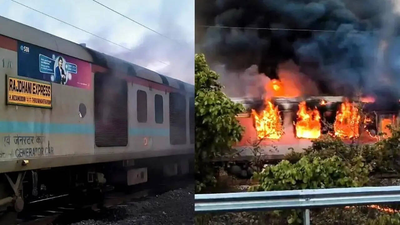 Ratlam&rsquo;s Rajdhani deja vu: Two train fires, same place in Madhya Pradesh