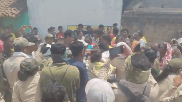 Watch: Clash between forest team and villagers during anti-encroachment drive in Chhattisgarh