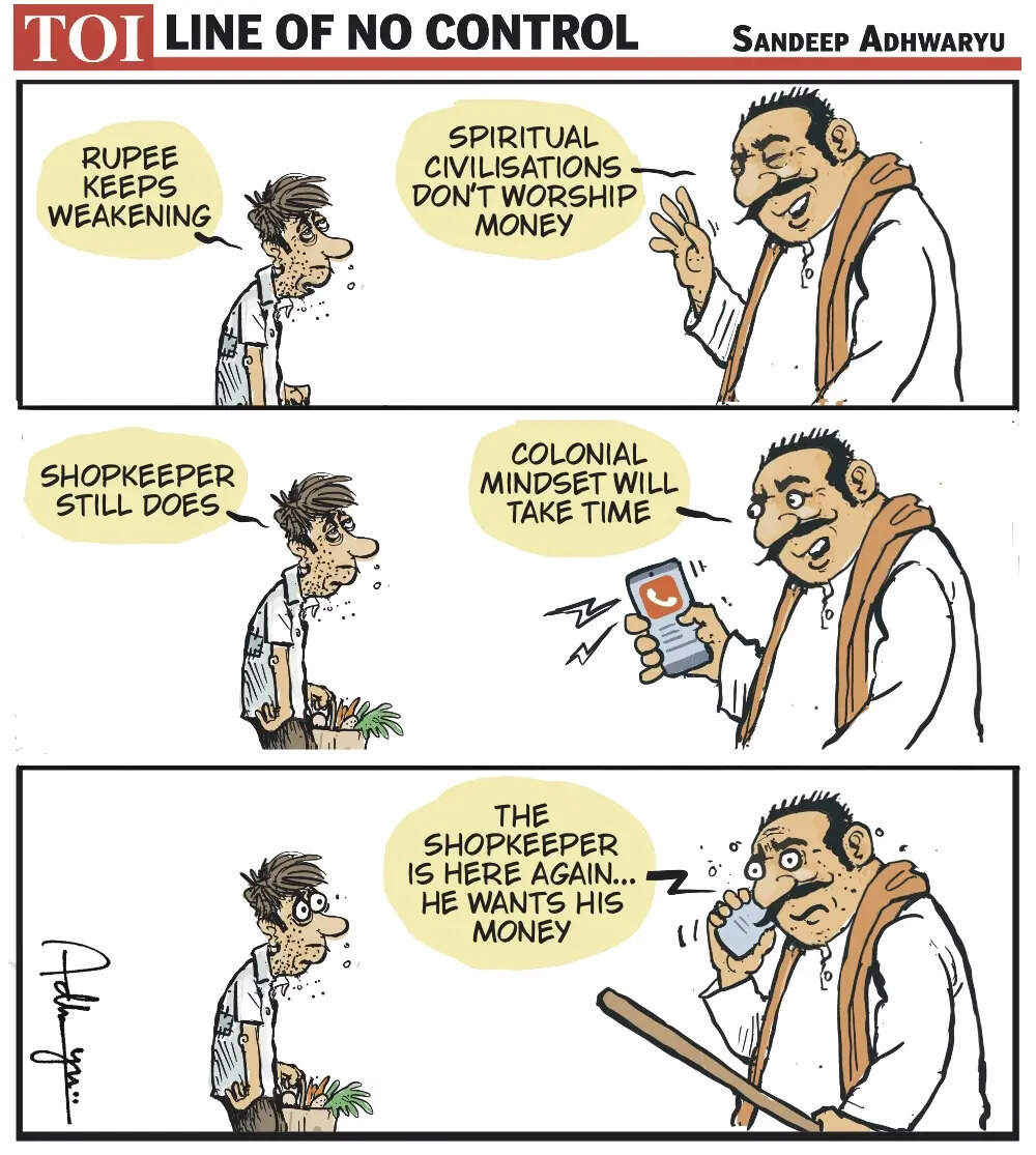 Rupee weakening