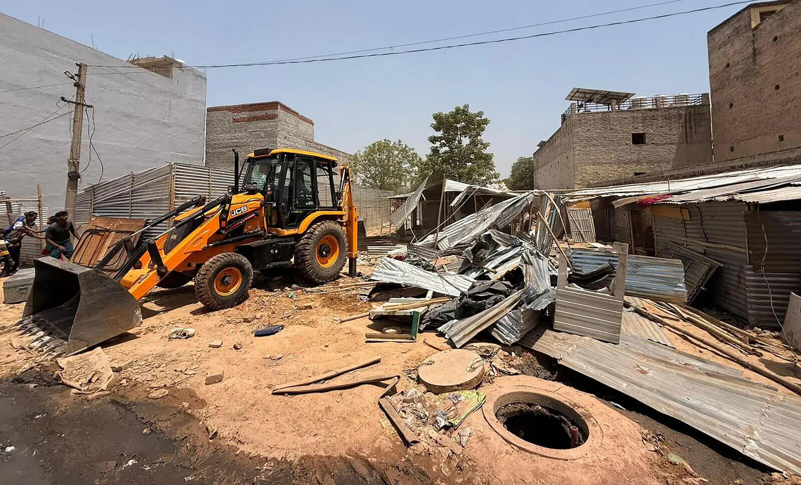 850 shanties razed as DTCP enhances demolition drive in Saraswati Kunj