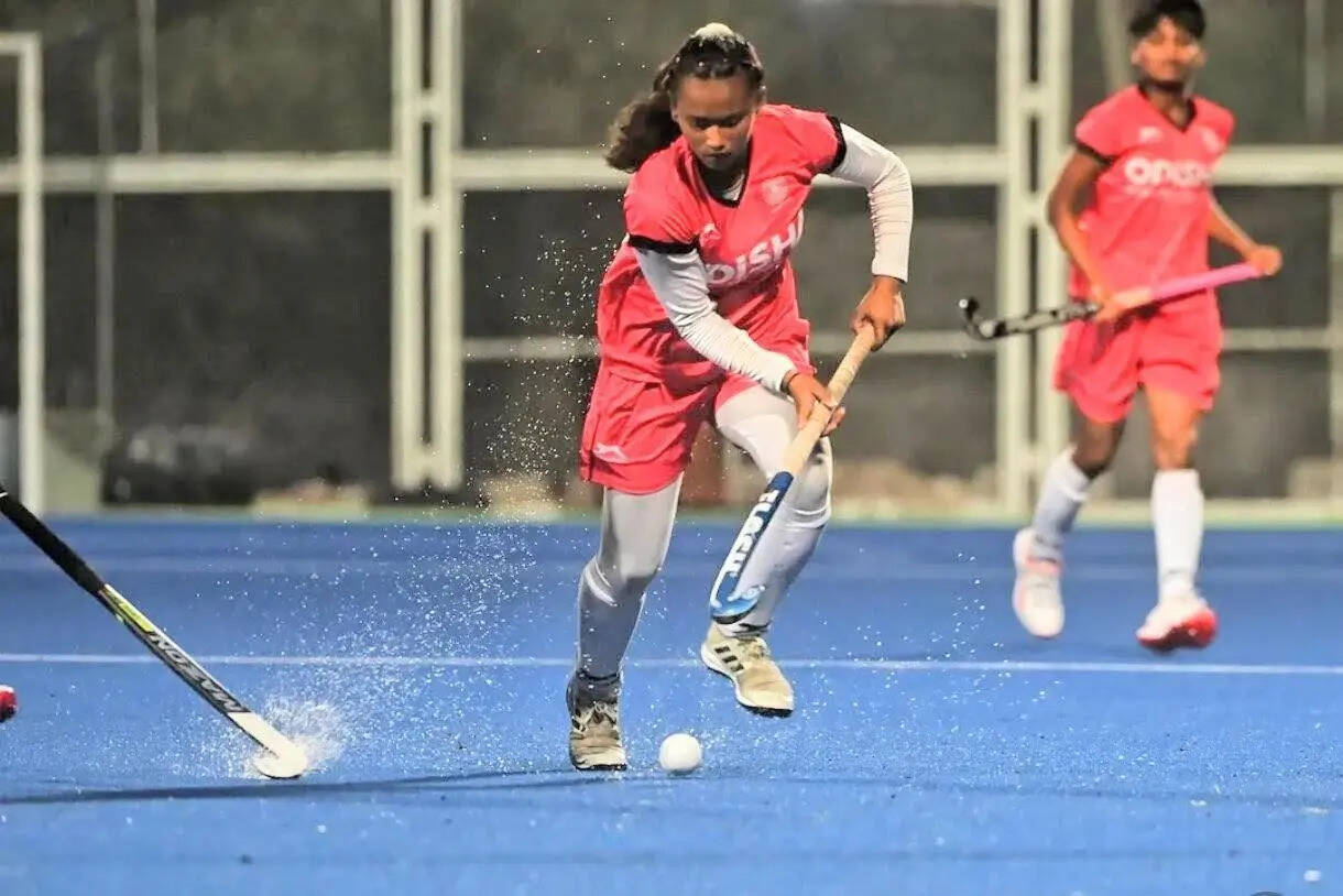 MP girl who made it to India A squad without a stick of her own hits finishing goal as India beat Aus 4-1