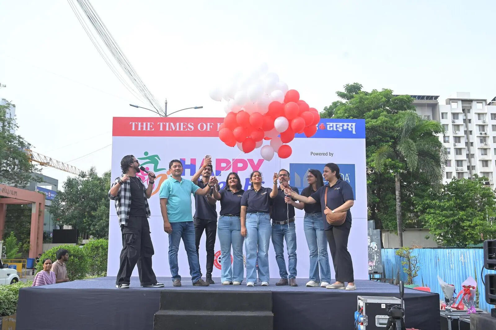 Happy Streets brings Wakad together for  fitness, games and community fun