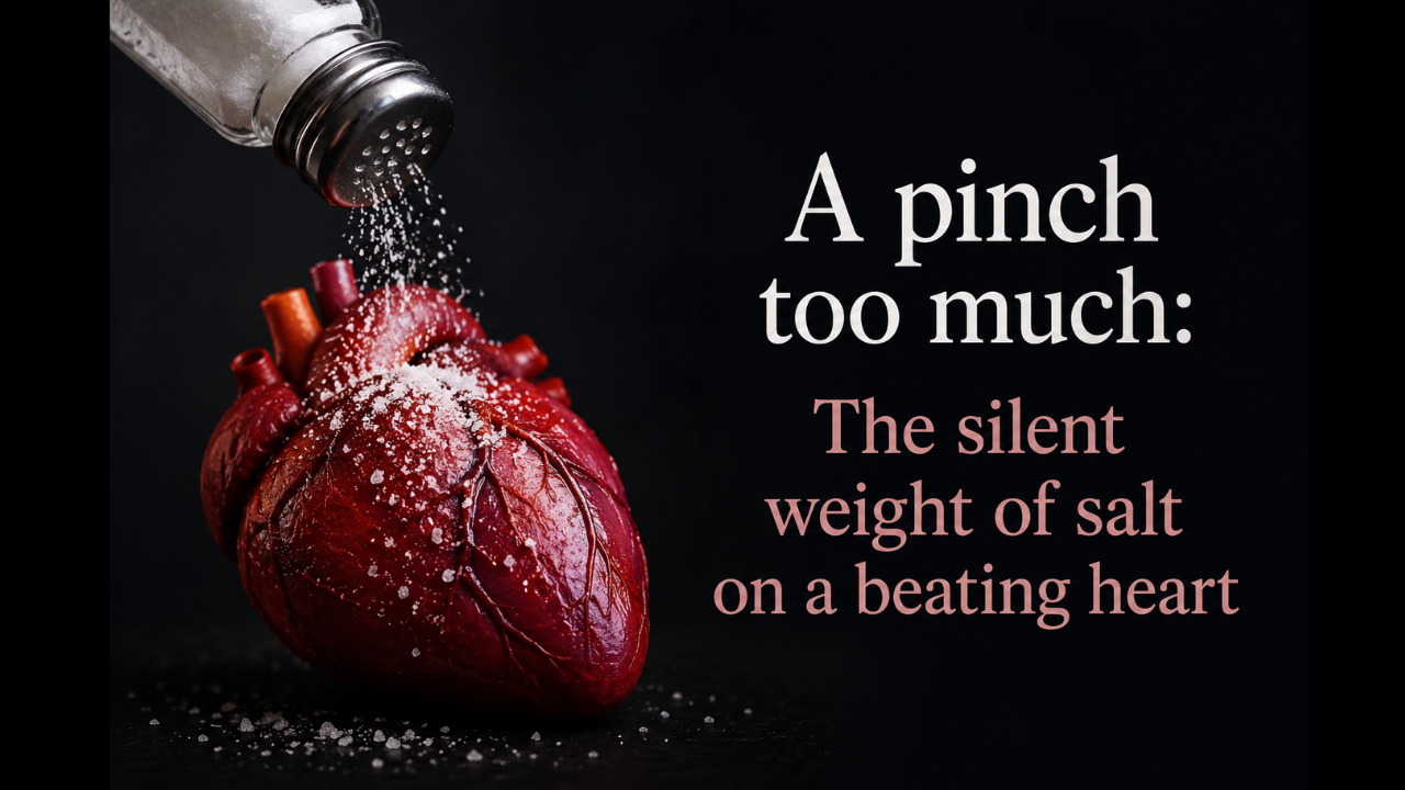 A pinch too much: The silent weight of salt on a beating heart