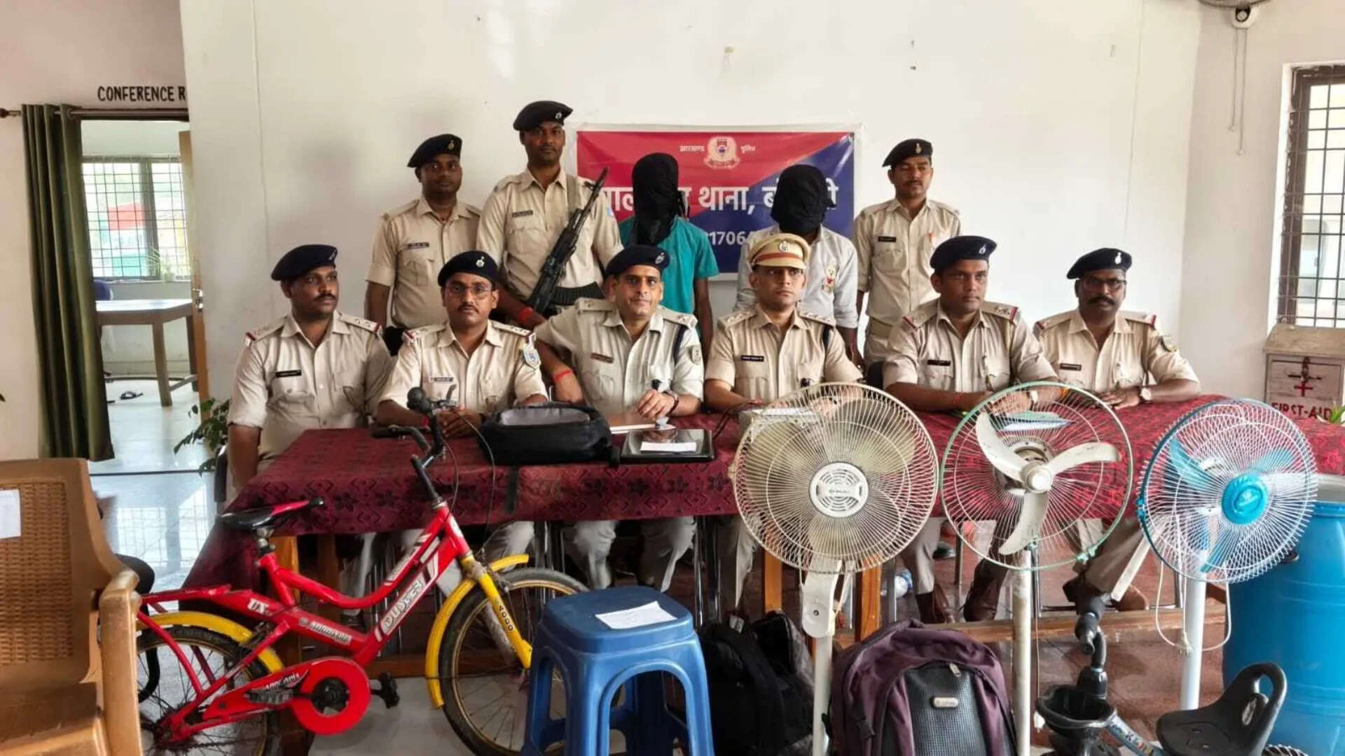 Two held for burglary at railway quarter in Bokaro