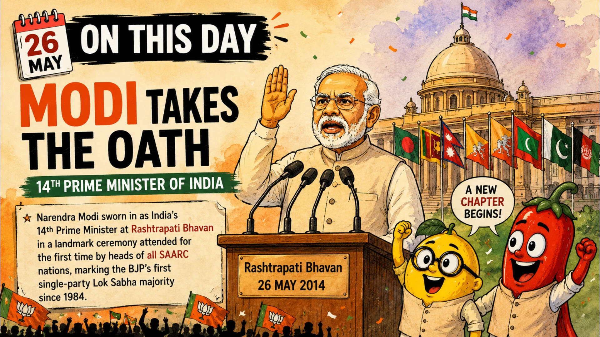 Modi’s 2014 Oath Marked A Political Turning Point