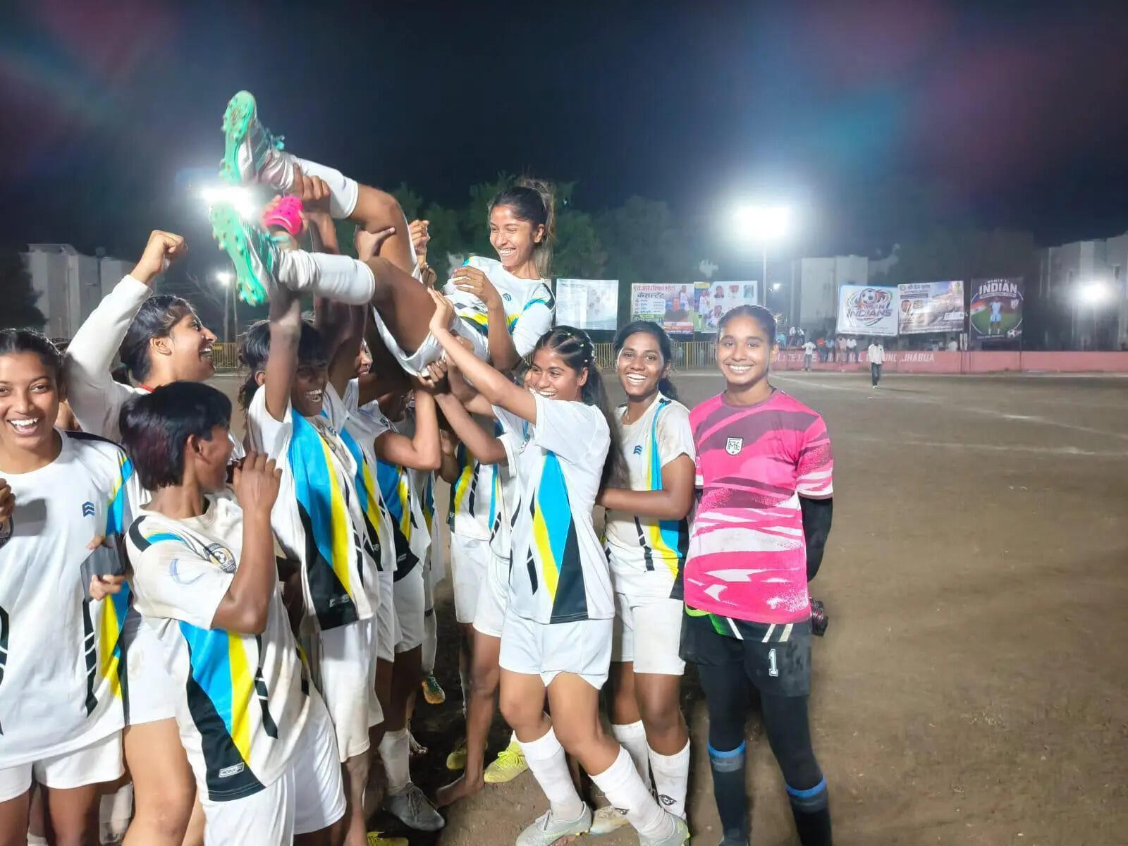 MP coach who took loans to build football team leads girls to 5-0 rout of Punjab in Jhabua C&rsquo;ship