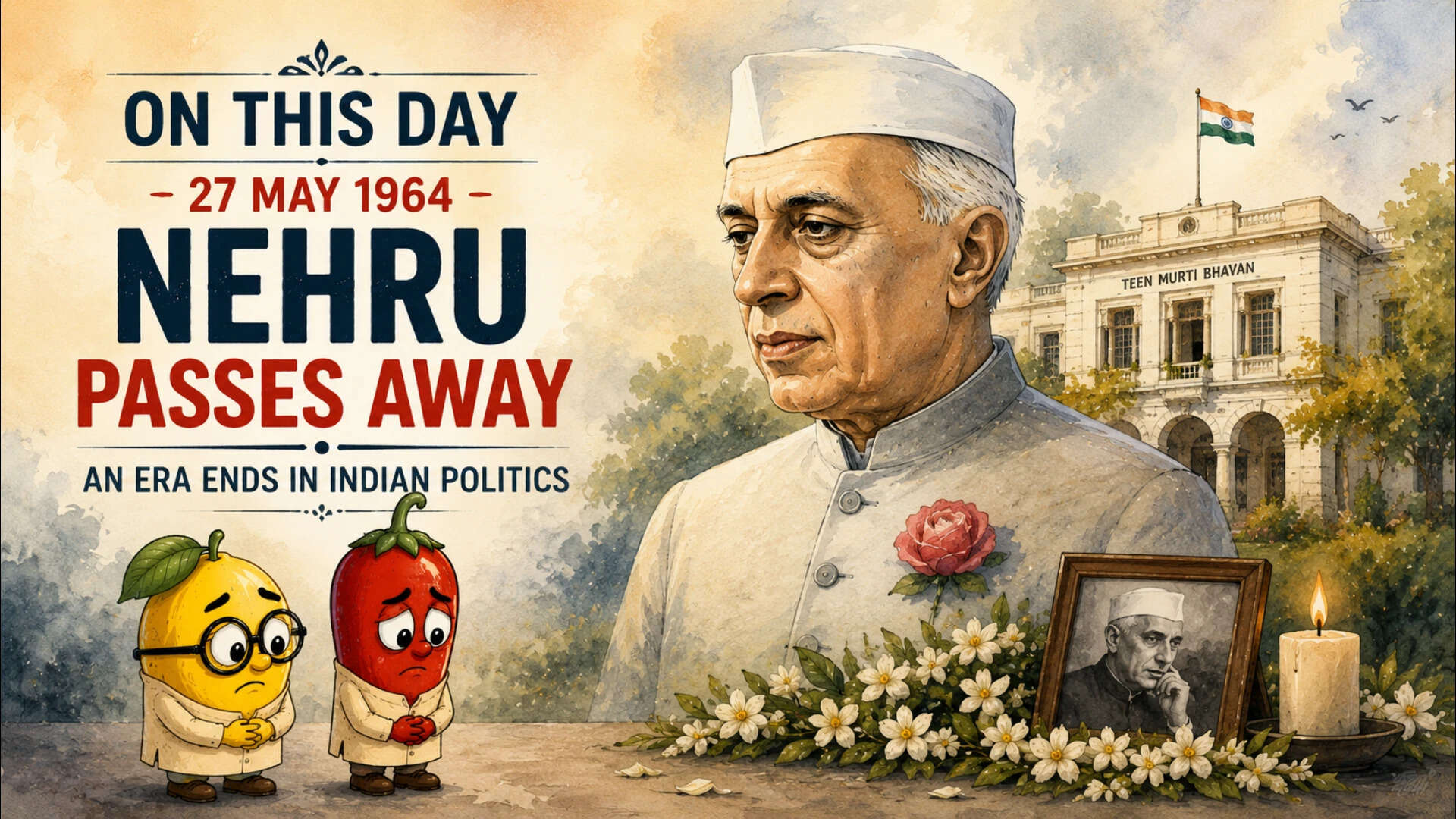 Nehru’s Death Ended An Era In Indian Politics