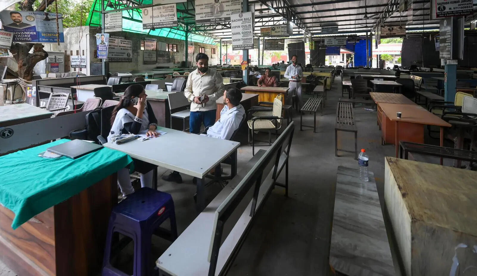 After court complex fire in Gurgaon, bar calls &lsquo;no work day&rsquo; till June 1