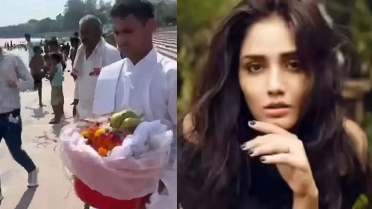 Twisha Sharma&rsquo;s ashes immersed in Rishikesh; family recalls her deep bond with Ganga river