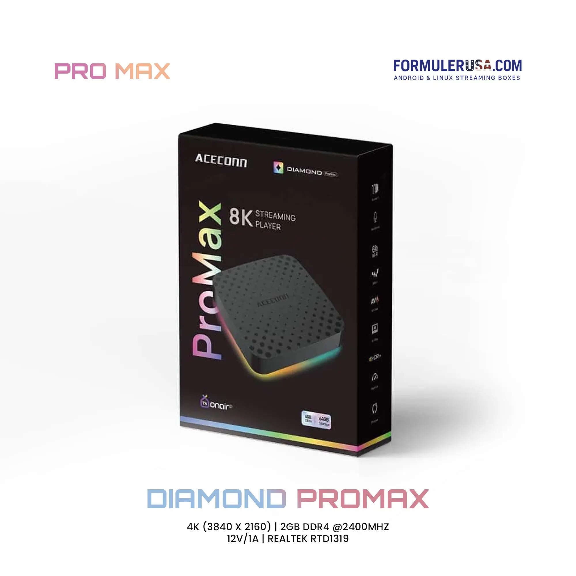 Diamond Promax 8K Box