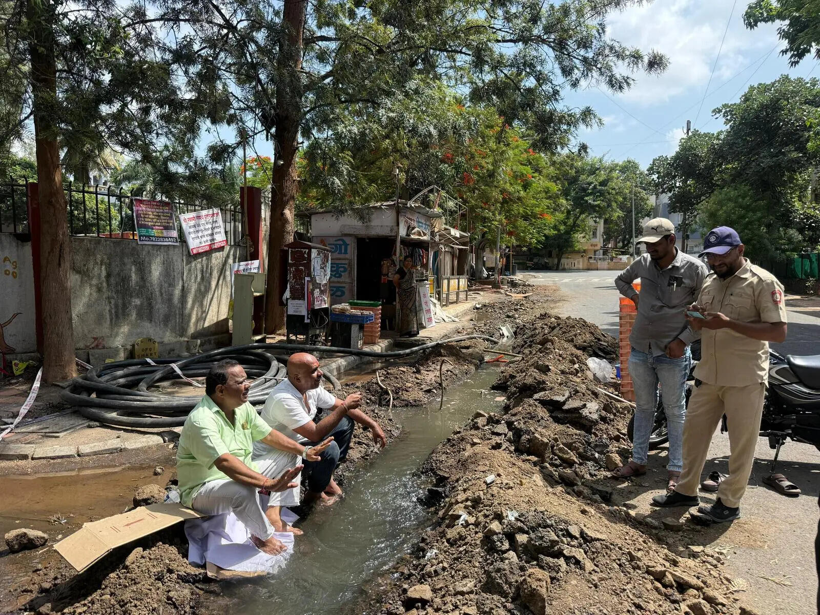 MSEDCL excavation hits water supply in Yamunanagar; second such incident in 48 hours