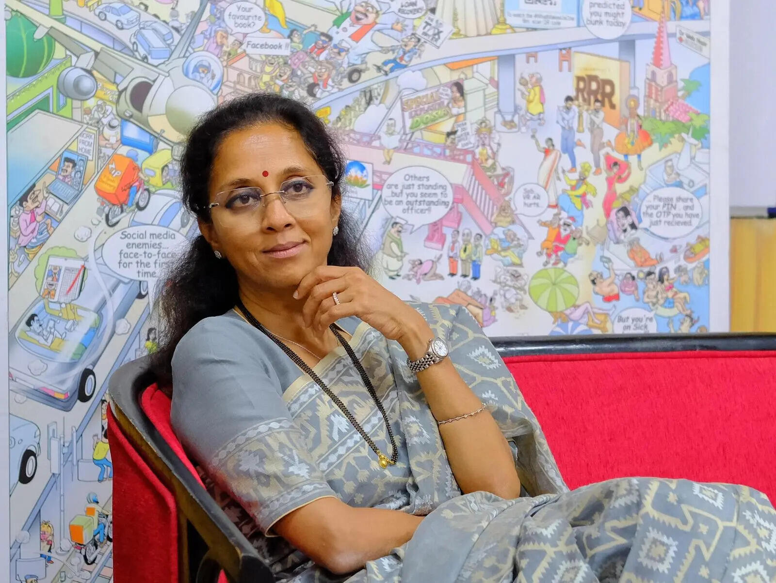 After splitting NCP & Sena in Maharashtra using central forces, BJP using same tactics against TMC in Bengal to weaken opposition: Supriya Sule