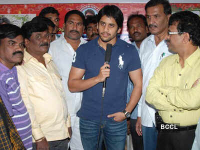 Naga Chaitanya's b'day celebration

