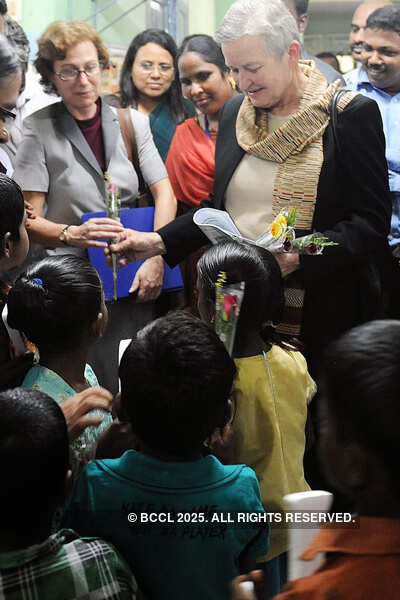 US ambassador Nancy J Powell visits India