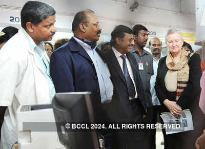 US ambassador Nancy J Powell visits India