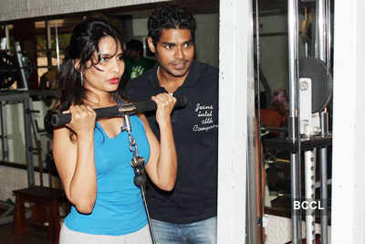 Rachna Shah sweat it out!!