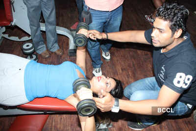 Rachna Shah sweat it out!!