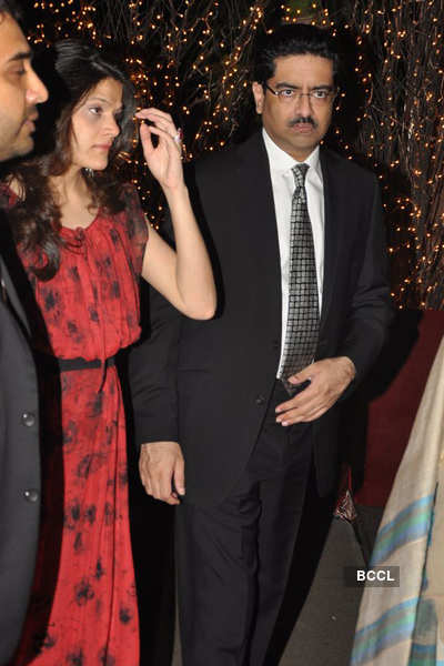 Neerja And Kumar Mangalam Birla During Karan Johar's 40th B'day Bash ...