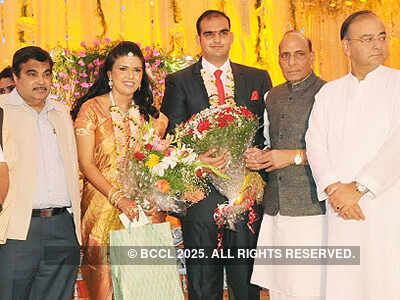 Yeddyurappa's granddaughter's wedding