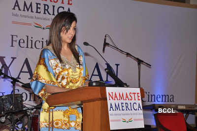 Vidya at 'Namaste America' event