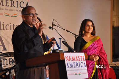 Vidya at 'Namaste America' event