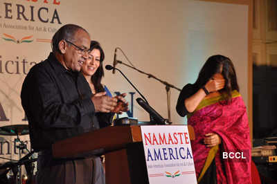 Vidya at 'Namaste America' event