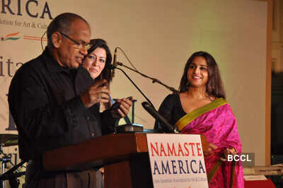 Vidya at 'Namaste America' event