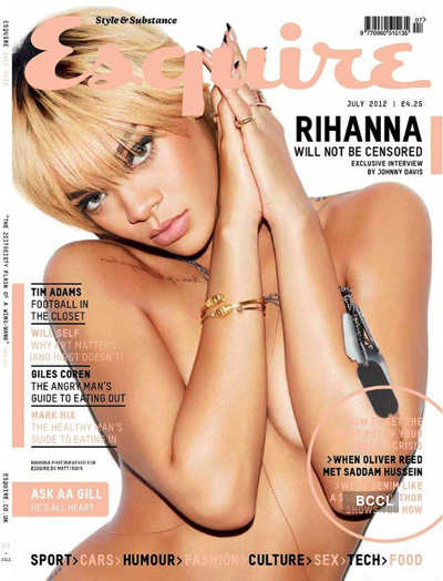 Celebrities' Topless Magazine Covers