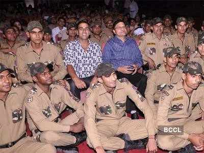 Screening of 'Rowdy Rathore' for Delhi Police