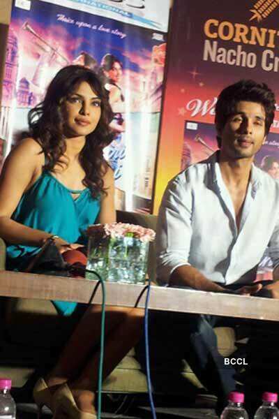 Shahid, Priyanka's fun time in Delhi