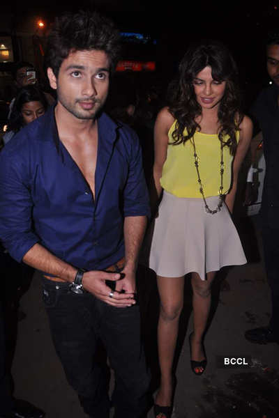 Shahid, Priyanka promote 'Teri Meri Kahaani'