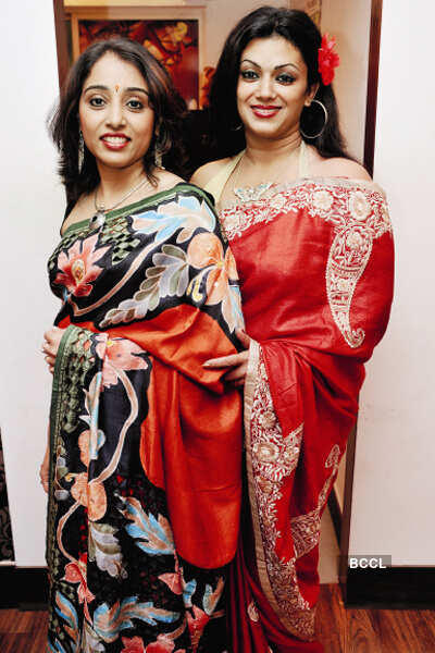 Celebs at a fashionable party