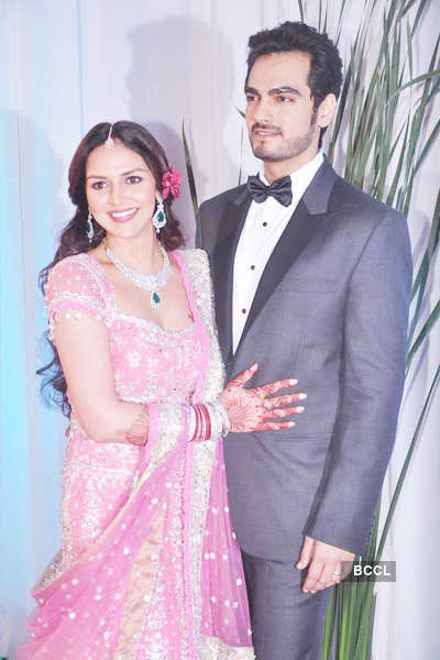 Esha Deol-Bharat Takhtani's reception