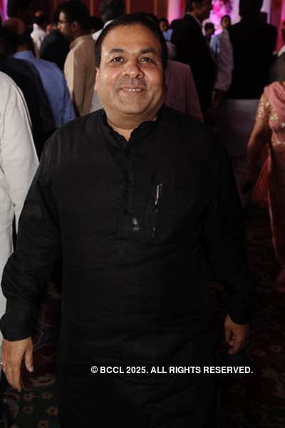 Rajeev Shukla at the BJP national president Nitin Gadkari's son's ...