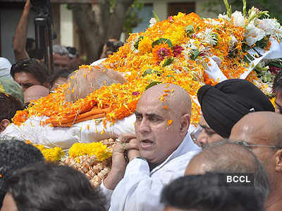 Dara Singh's funeral