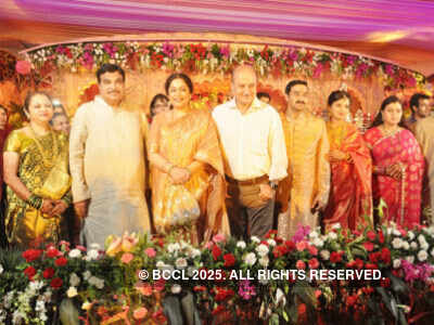 Sarang Gadkari's wedding reception