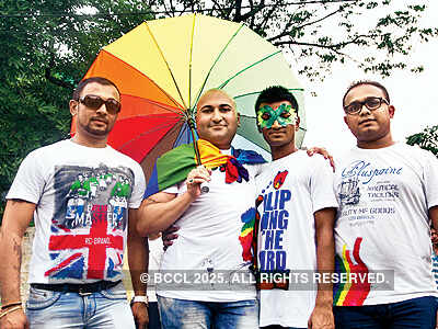 LGBT community gathering