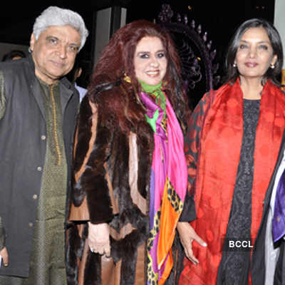 Javed Akhtar's poetry book launch