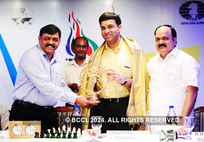 Grandmaster Viswanathan Anand felicitated