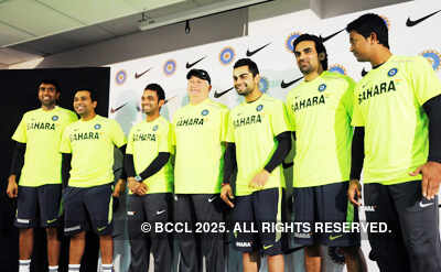 Team India's new training jersey unveiled