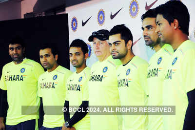 Team India's new training jersey unveiled