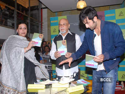 Ranbir @ Pritish Nandy's book launch
