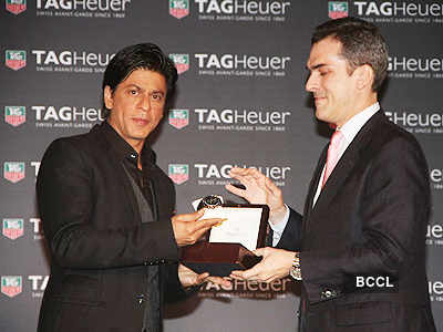 SRK launches TAG Heuer watches