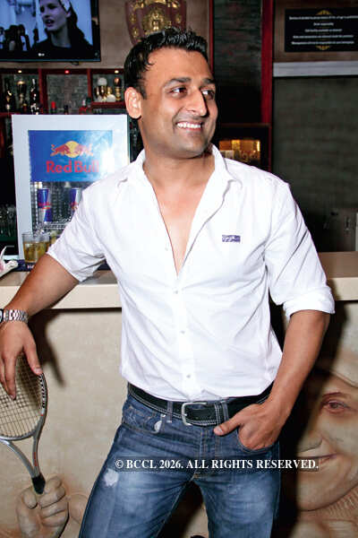 Amit Chauhan during the Friendship Day bash at the Game of Legends, Delhi