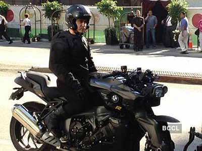 Dhoom 3: On the sets